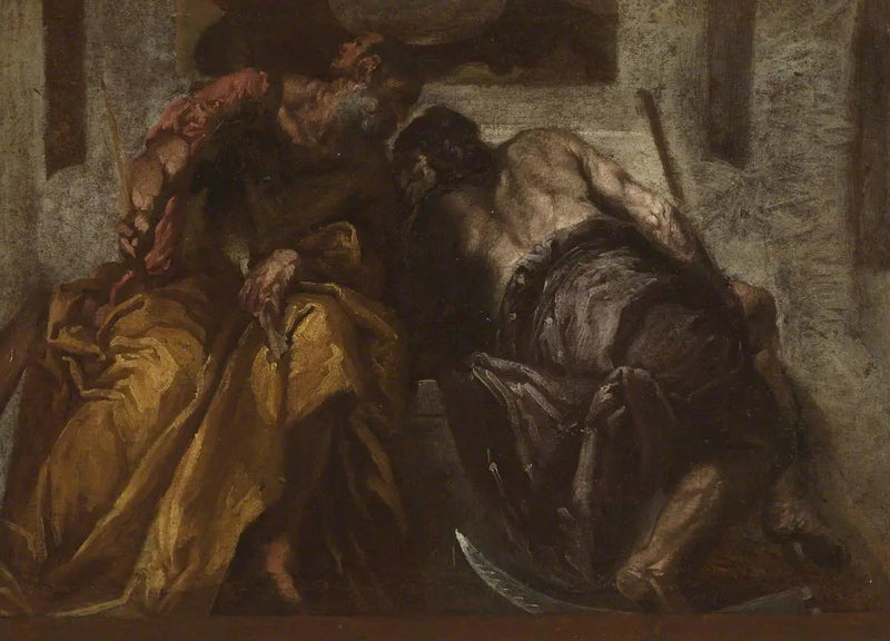 Janus ja Saturnus (kopio Paulo Véronèsiltä) - Paul Véronès