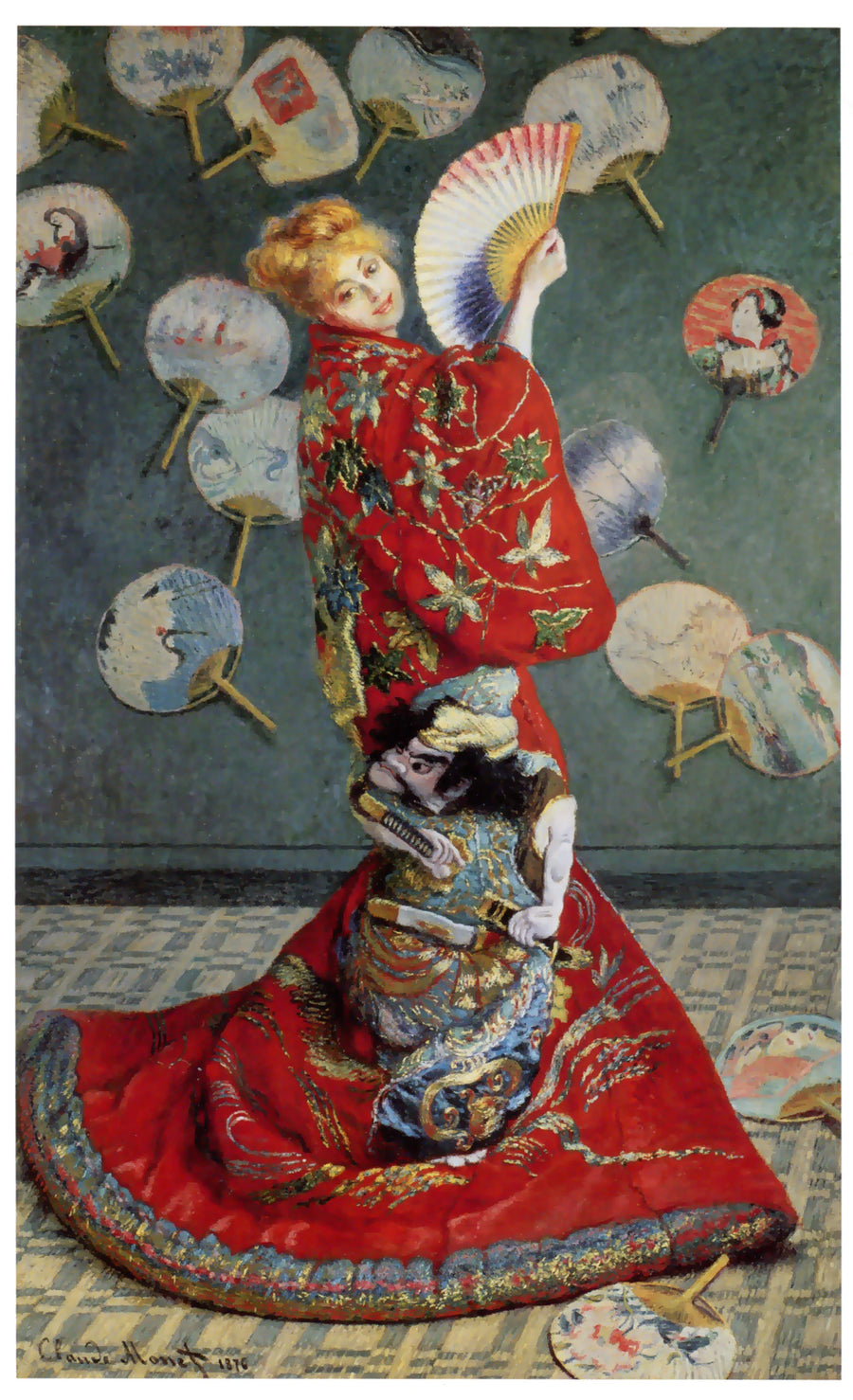 Japanilainen, Camille Monet W387 - Claude Monet