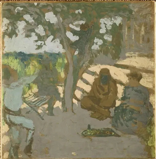 Jardin à l'Étang-la-Ville - Édouard Vuillard