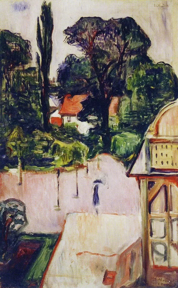 Taarbæk'in puutarha - Edvard Munch