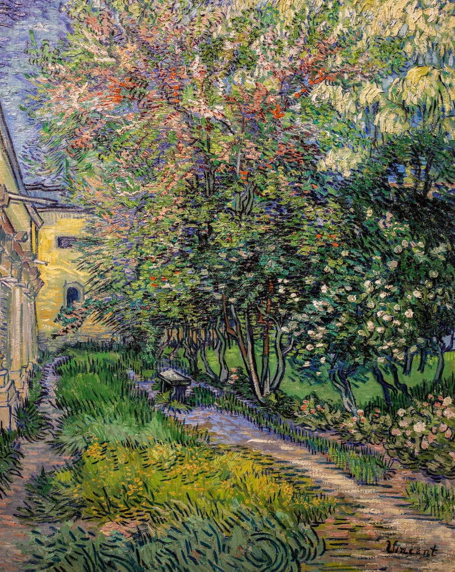 Saint-Rémyn mielisairaalan puutarha - Vincent van Gogh