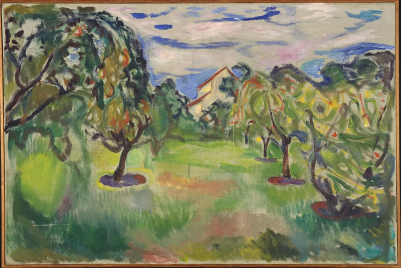 omenapuiden puutarha - Edvard Munch