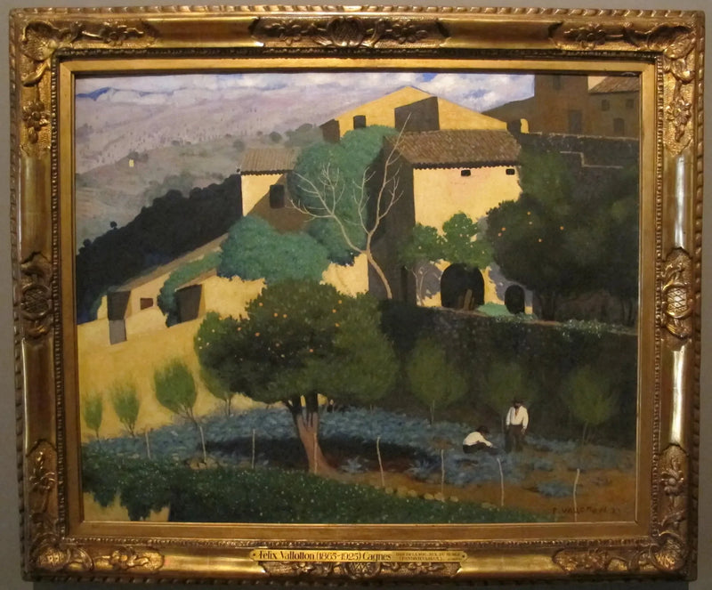 Sitruunapuutarha Cagnesissa - Félix Vallotton