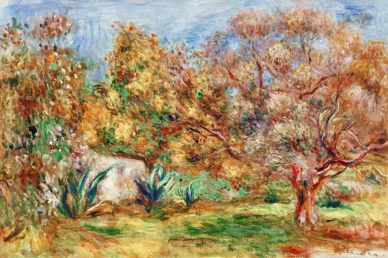 Oliivitarha - Pierre-Auguste Renoir