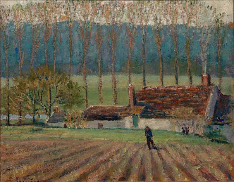 Kuorma-autojen puutarha, Moret - Grant Wood