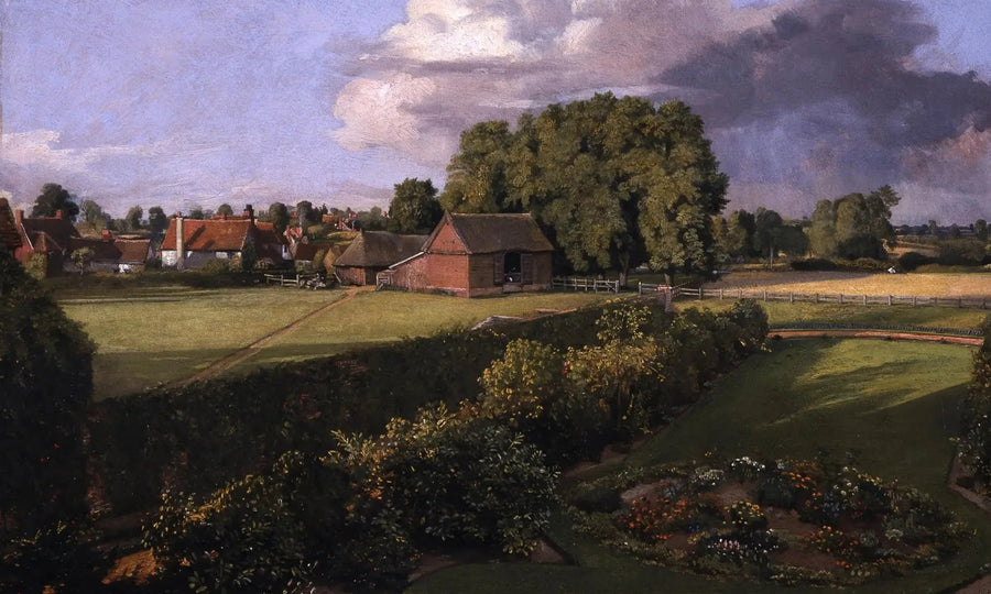 Jardin de fleurs de Golding Constable - John Constable image 1 reproduction réalisée par Alpha Reproduction