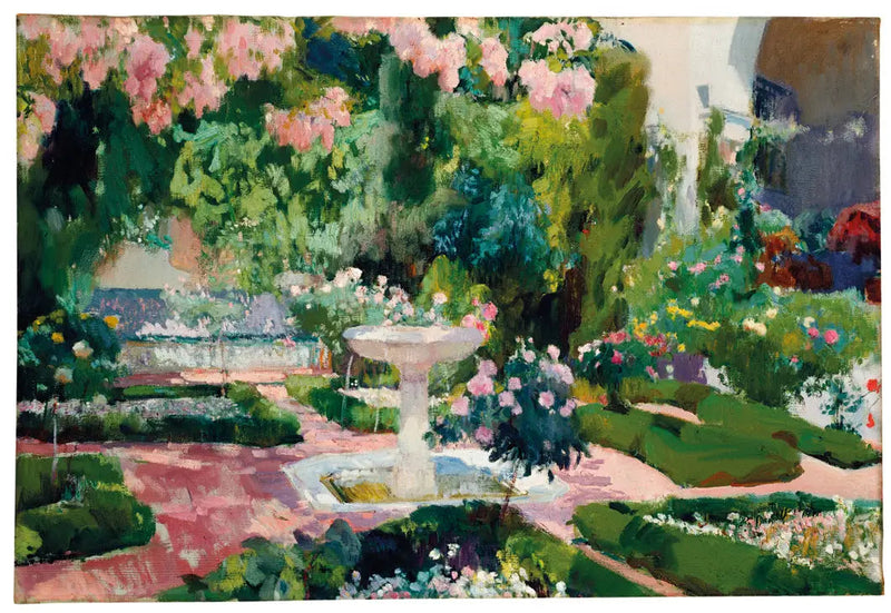 Sorollan talon puutarha (1918-1919) - Joaquín Sorolla