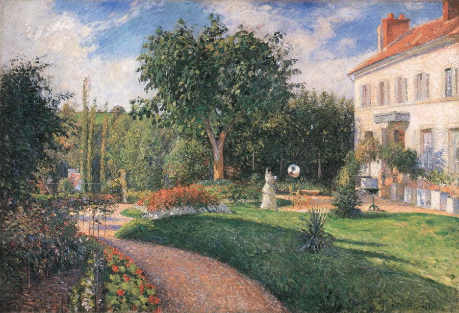 Mathurinsin puutarha, Pontoisessa - Camille Pissarro