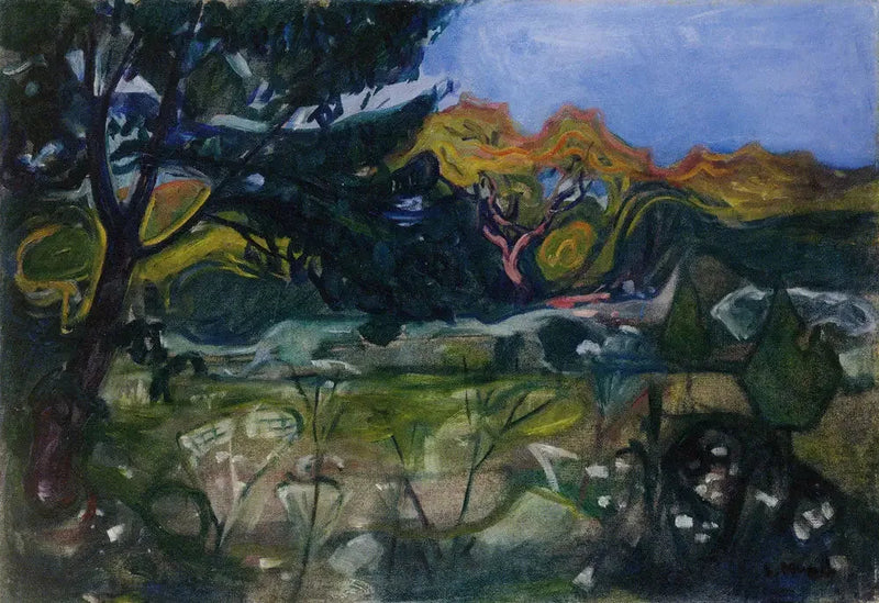 Puutarha - Edvard Munch