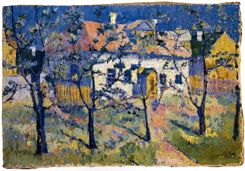 Kukkainen puutarha - Kazimir Malevich