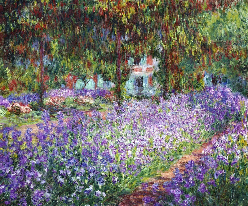 Taiteilijan puutarha Givernyssä - Claude Monet