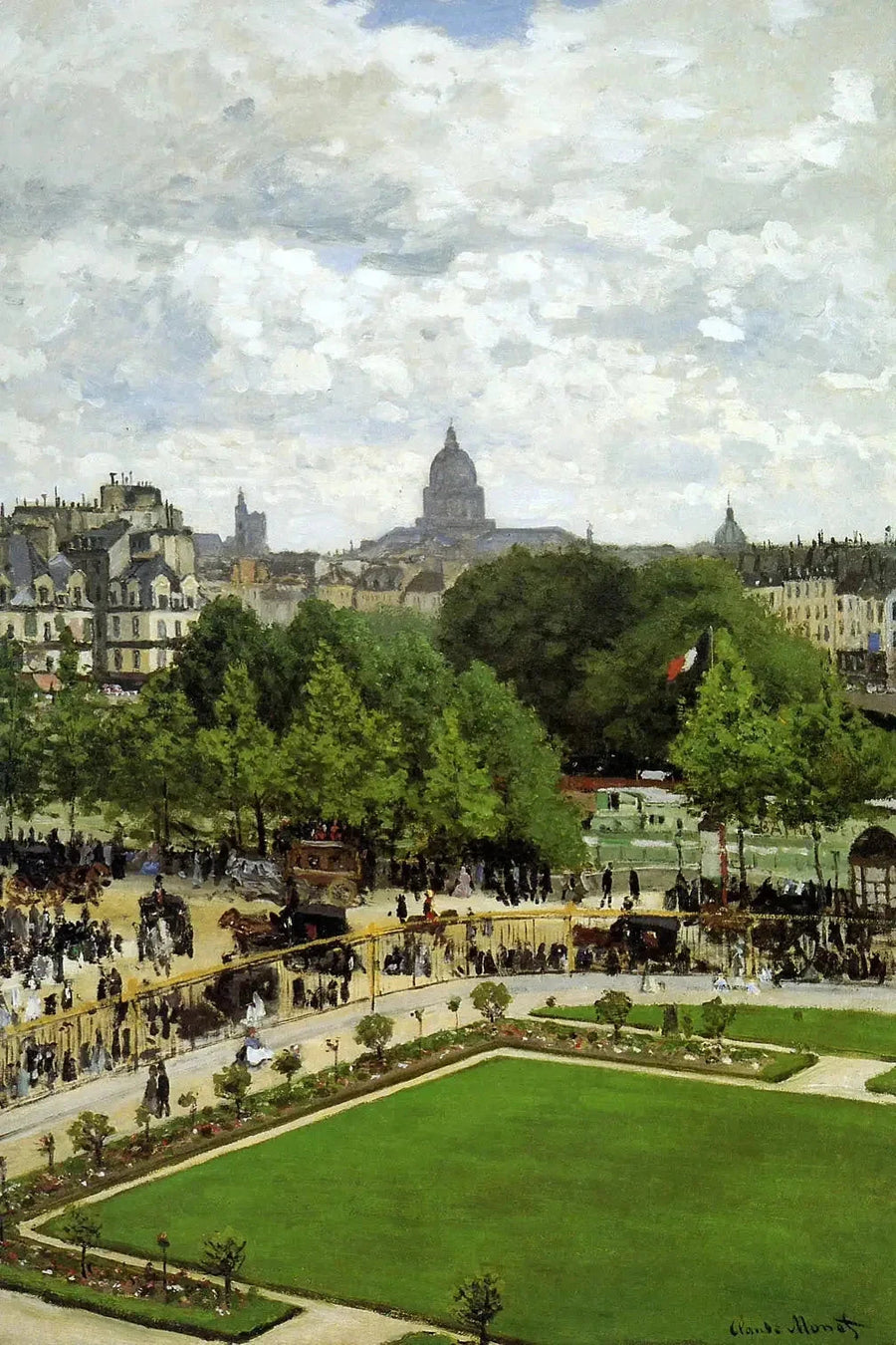 Infantin puutarha - Claude Monet