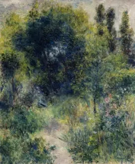 Puutarha - Pierre-Auguste Renoir