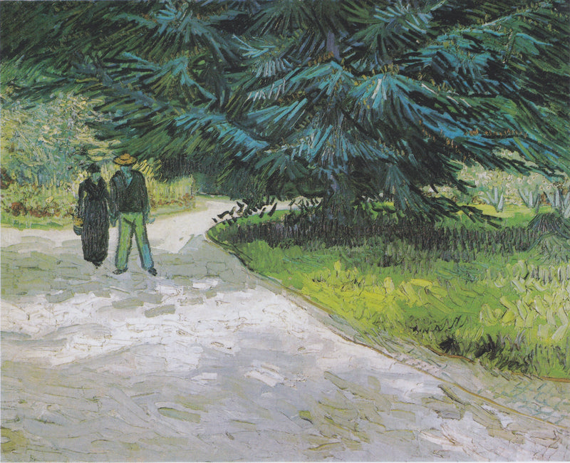 Pari Arlesin puistossa - Runoilijan puutarha III - Vincent van Gogh