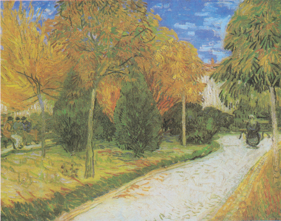 Arlesin julkinen puisto, Le - Vincent van Gogh