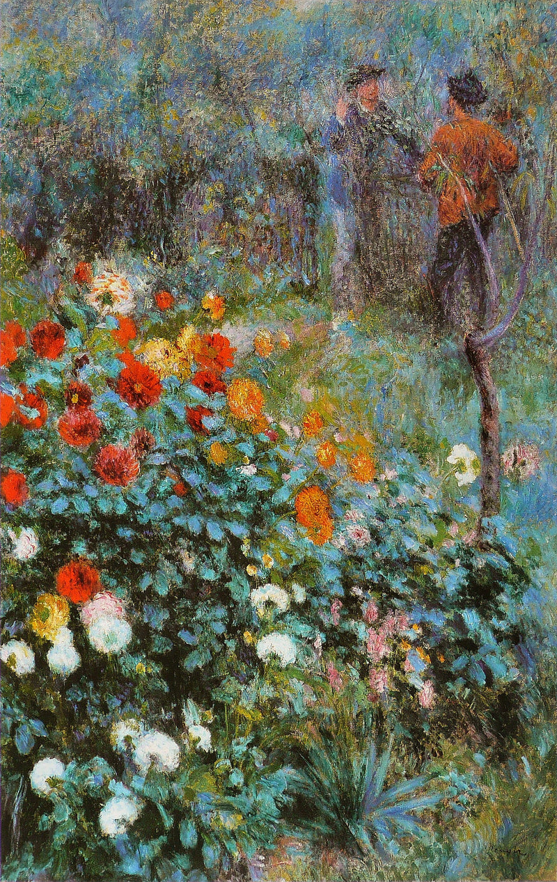 Cortot-kadun puutarha, Montmartre - Pierre-Auguste Renoir