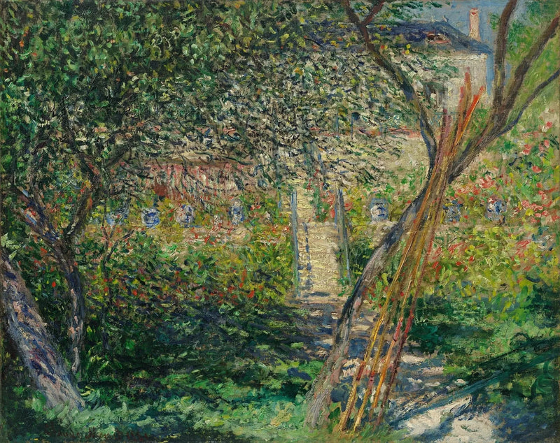 Puutarha Vétheuil W666 - Claude Monet
