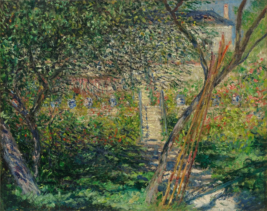 Vétheuil'n puutarha - Claude Monet