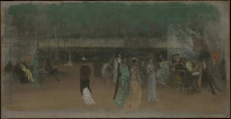 Cremorne-puutarhat, n° 2 - James Abbott McNeill Whistler