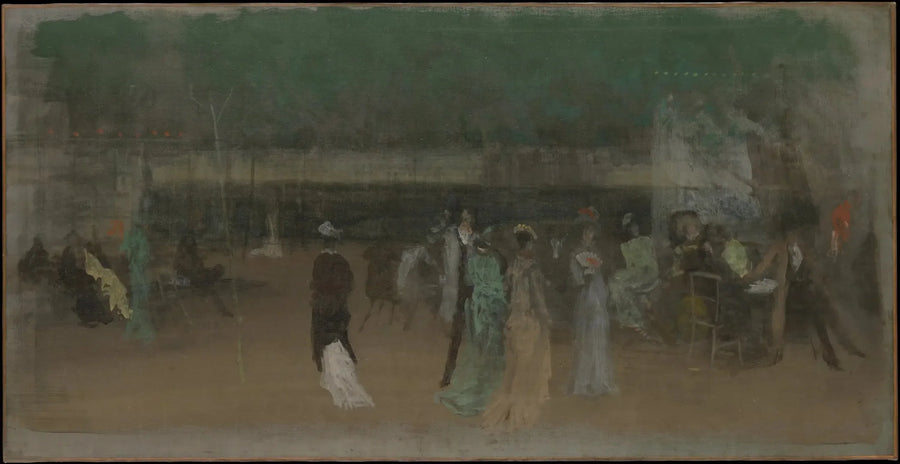 Cremorne-puutarhat, n° 2 - James Abbott McNeill Whistler