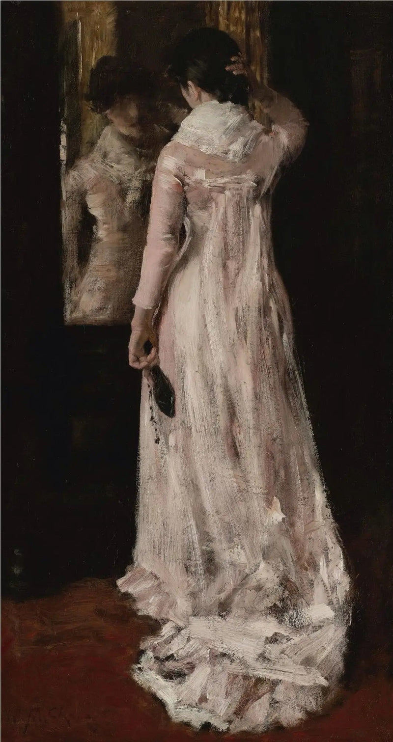 Luulen, että olen nyt valmis - William Merritt Chase