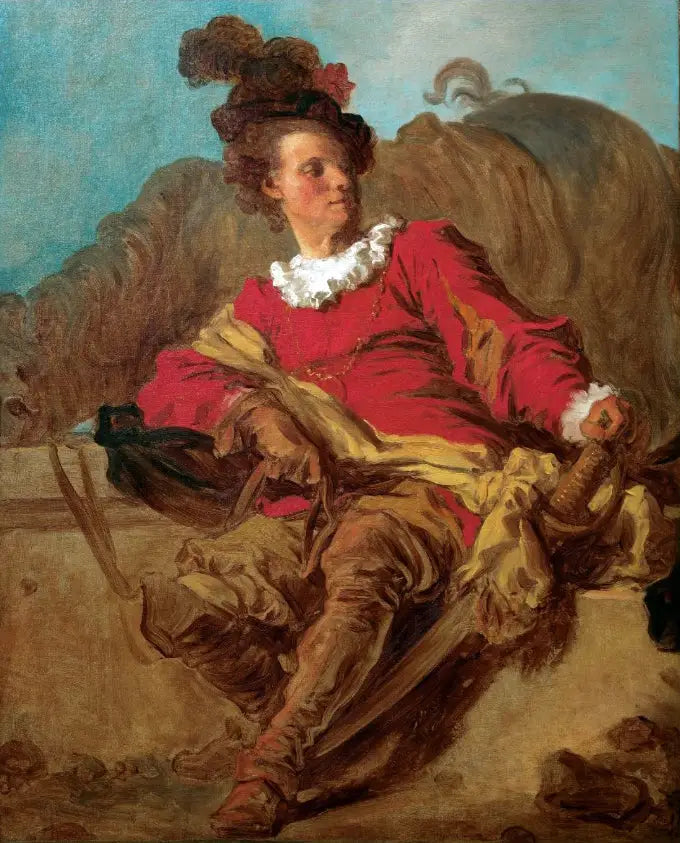 Jean-Claude Richard, Saint-Nonin abbedi - Jean-Honoré Fragonard