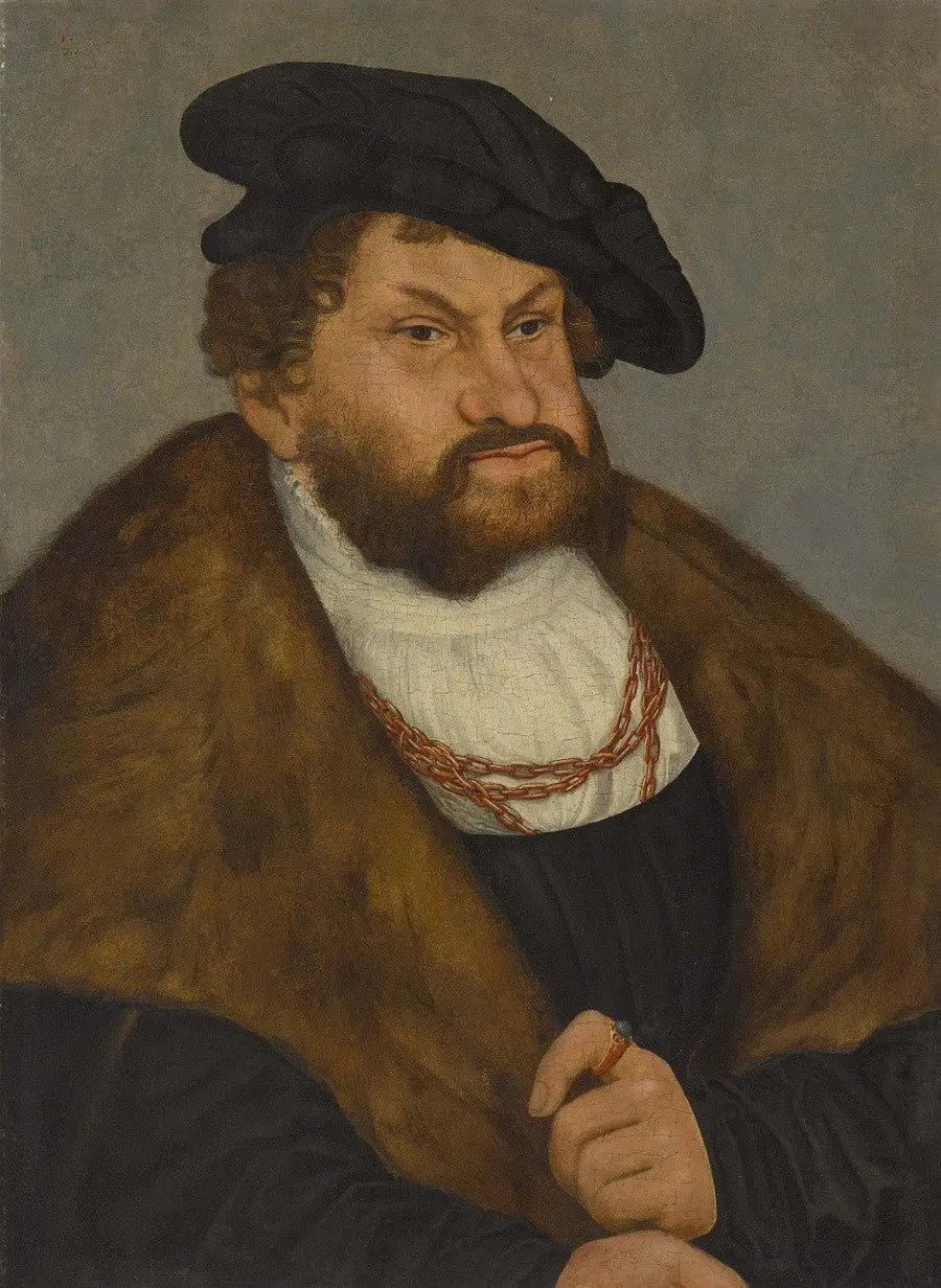 Jean le Constant, vaalija Saksassa (1530-luvut) - Lucas Cranach vanhempi