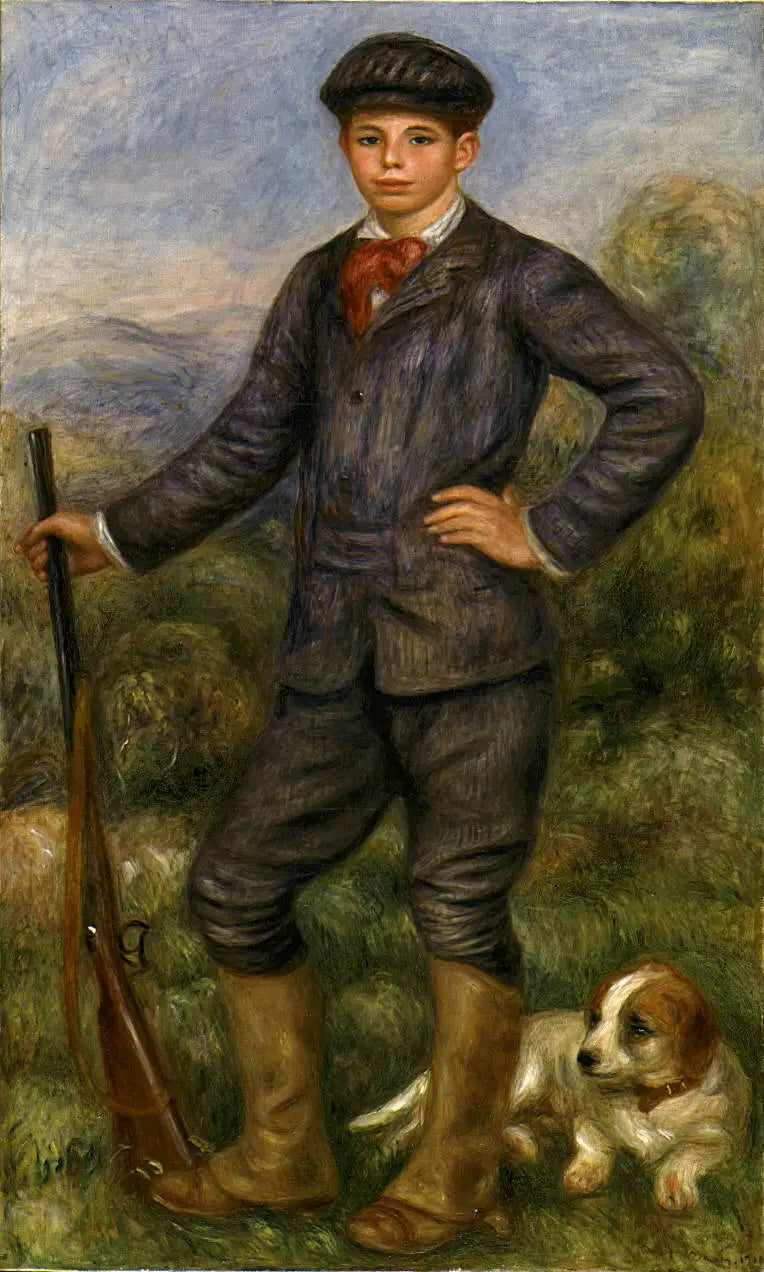 Jean Renoir metsästäjänä - Pierre-Auguste Renoir