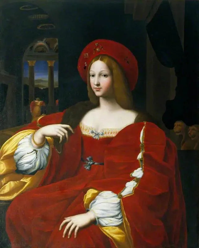 Jeanne d'Aragon (1478-1518) - Raphaël Sanzio