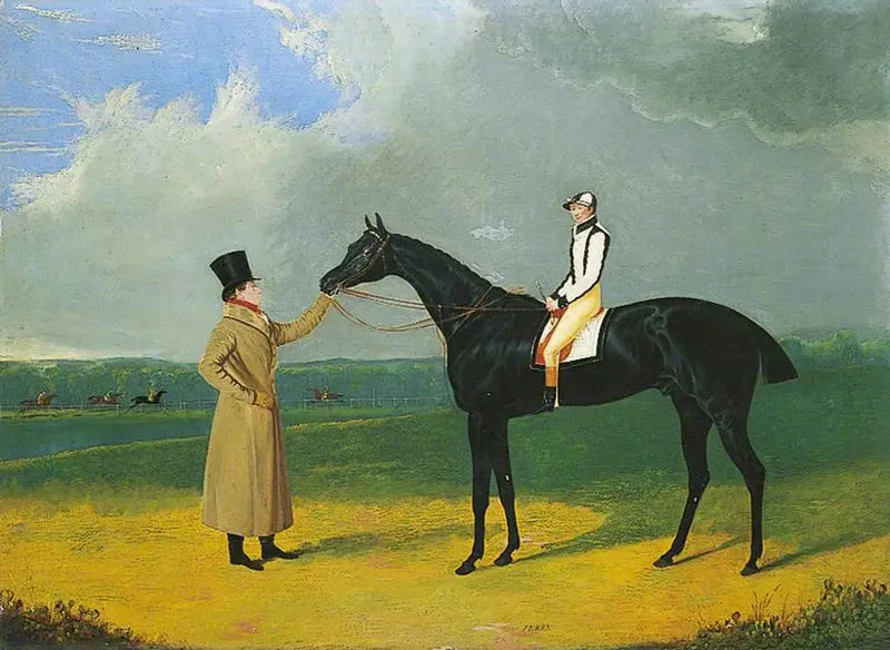 Jerry, voittaja St Legerissä, 1824 - John Frederick Herring, Sr.