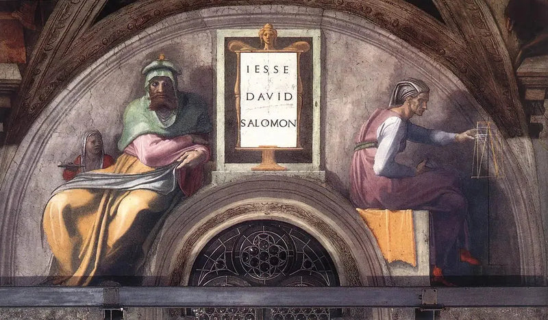 Jesse, Daavid ja Salomo - Michelangelo