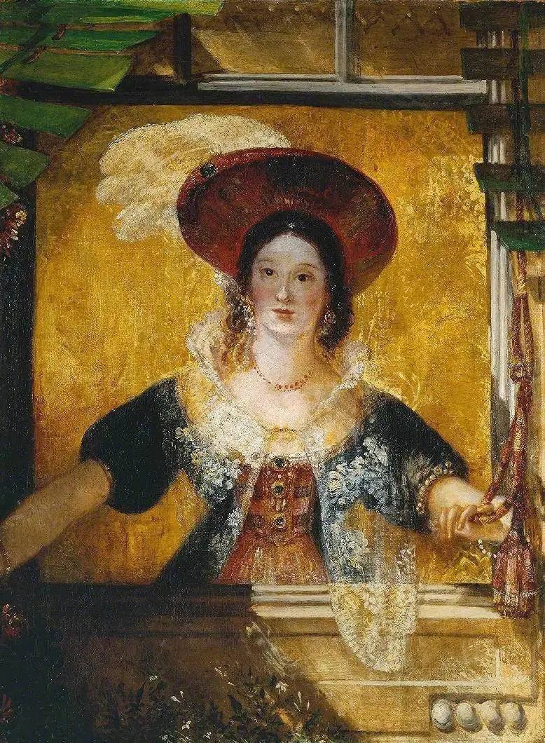 Jessica (William Shakespeare'n Venetsian kauppias, Act II, sc.v) - J. M. W. Turner