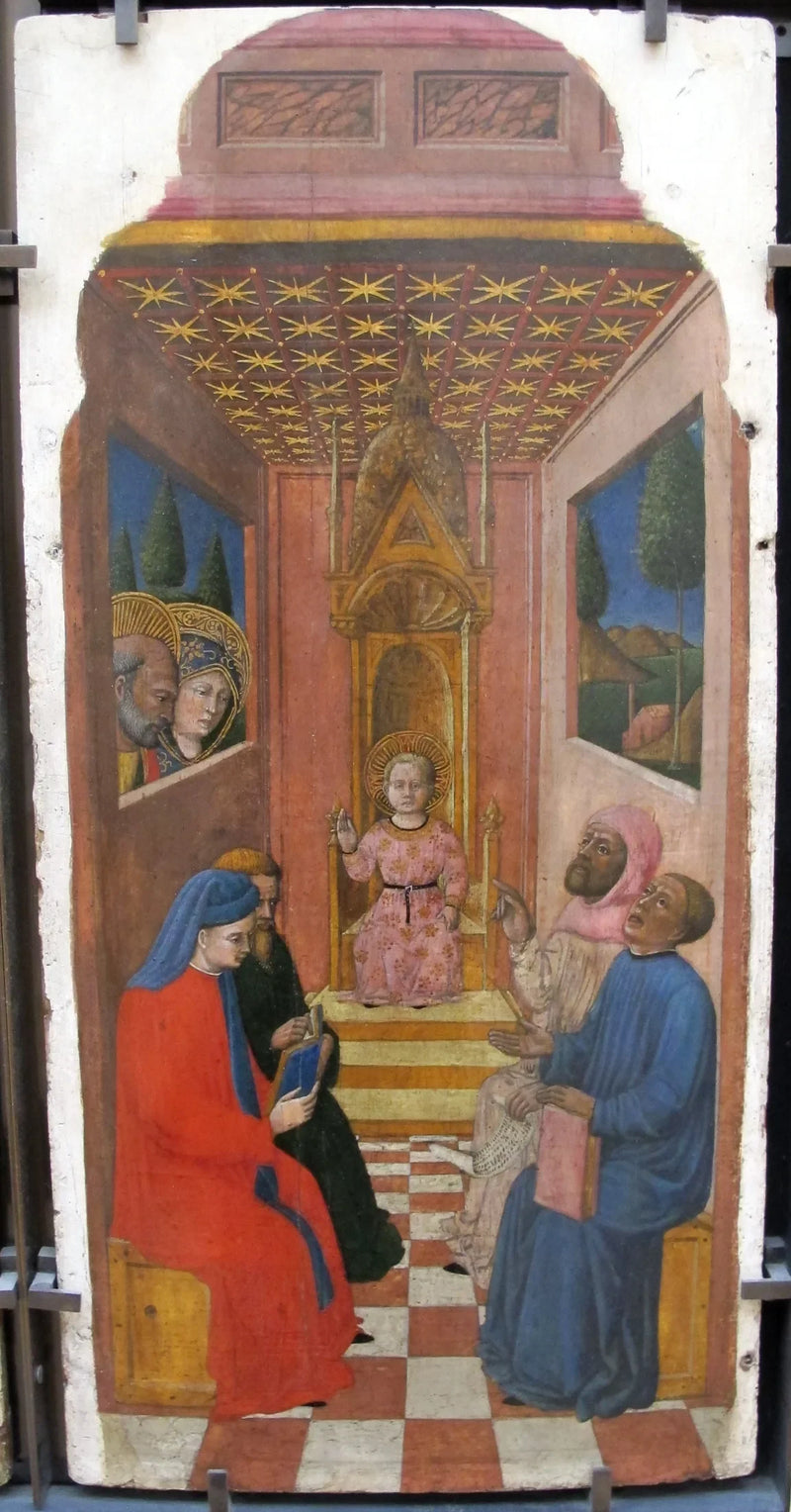 Jeesus lääkärien keskellä - Giovanni Francesco da Rimini