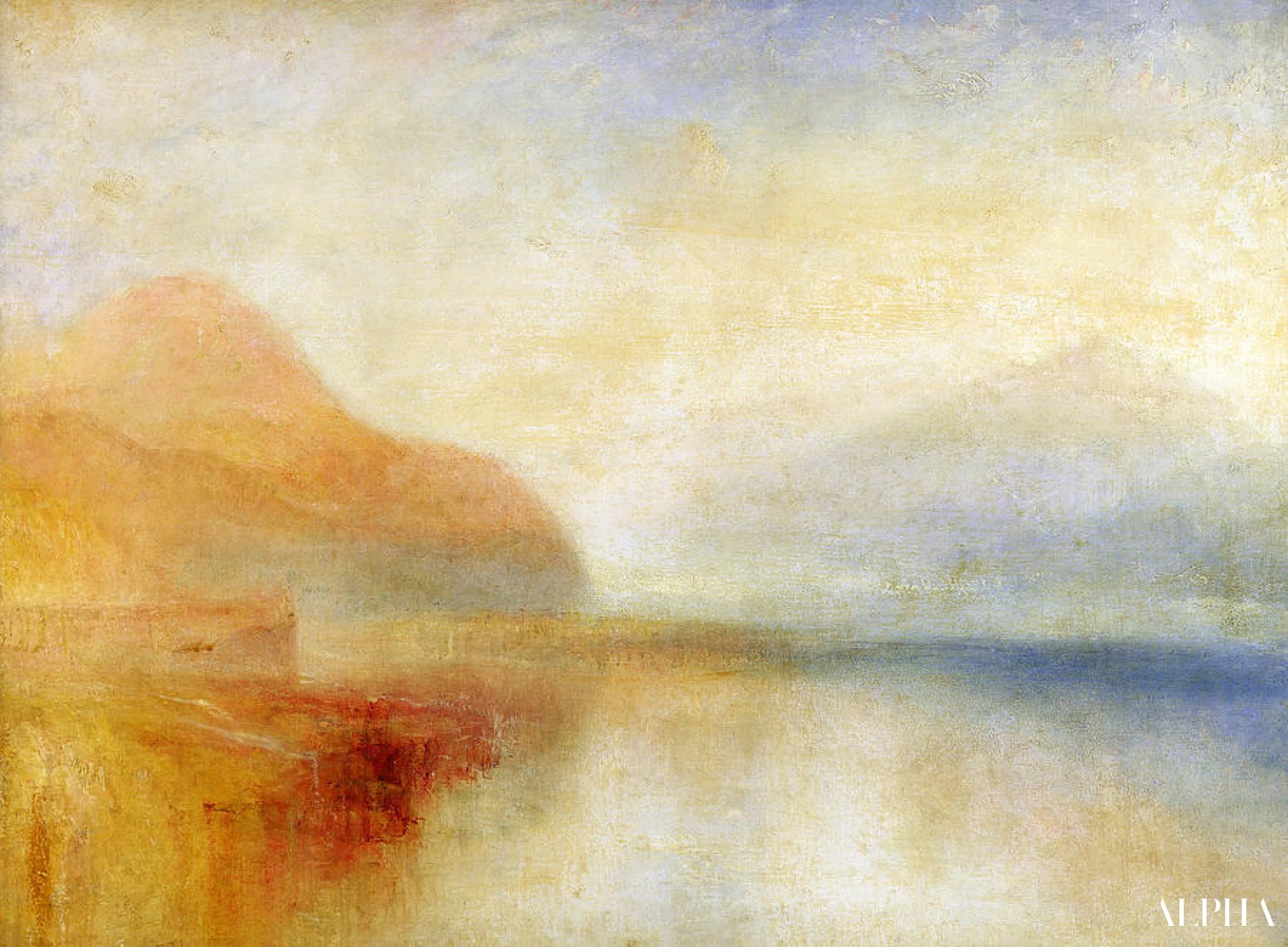Jetée de Inveraray Loch Fyne Matin - William Turner - Reproductions de tableaux et peintures haut de gamme