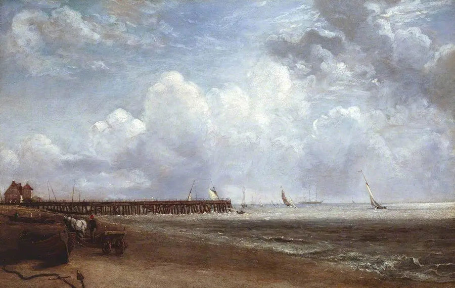 Yarmouthin laituri - John Constable