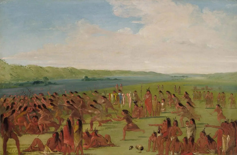 Naispallopeli, Prairie du Chien - George Catlin