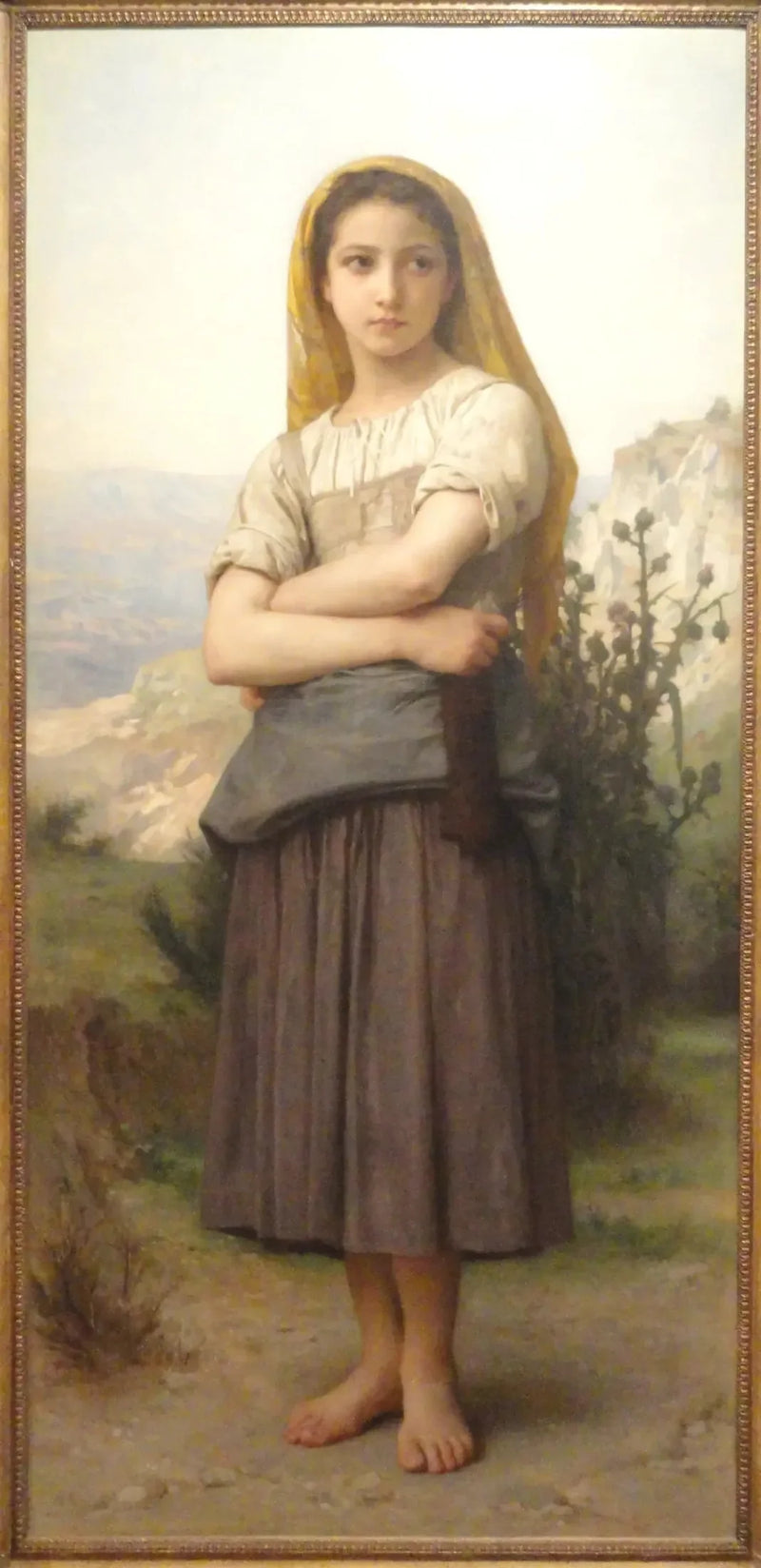 Nuori paimen - Bouguereau