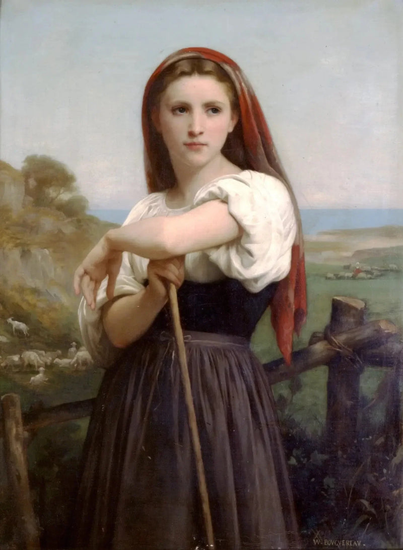 Nuori Paimen - Bouguereau
