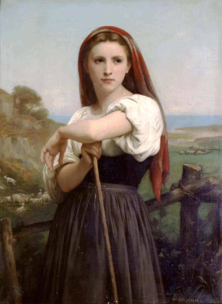 Nuori Paimen - Bouguereau
