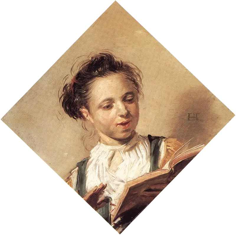 Nuori laulajatar - Frans Hals
