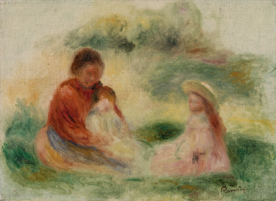 Nuori perhe (Nuori perhe) - Pierre-Auguste Renoir