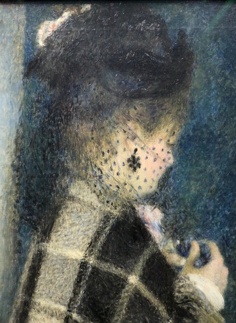 Nuori nainen huivissa - Pierre-Auguste Renoir