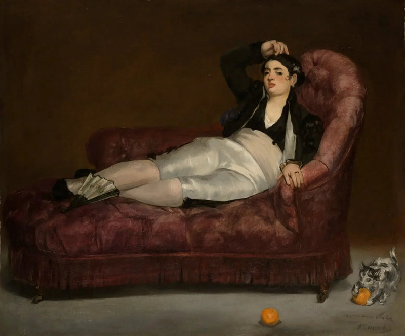 Nuori nainen espanjalaisessa puvussa - Édouard Manet