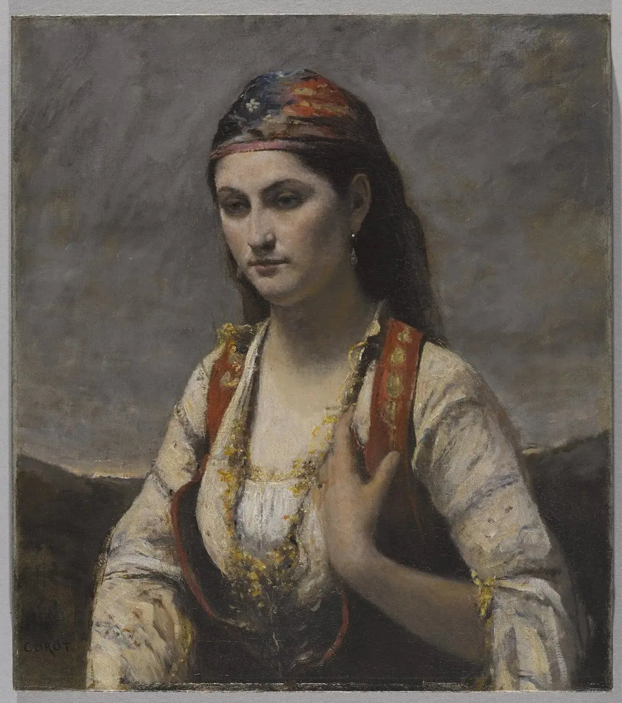 Nuori nainen Albano - Jean-Baptiste Camille Corot
