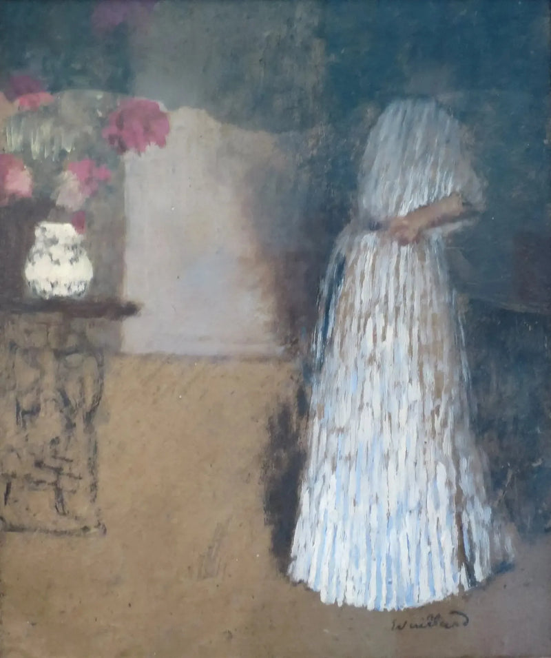 Nuori nainen huoneessa - Édouard Vuillard