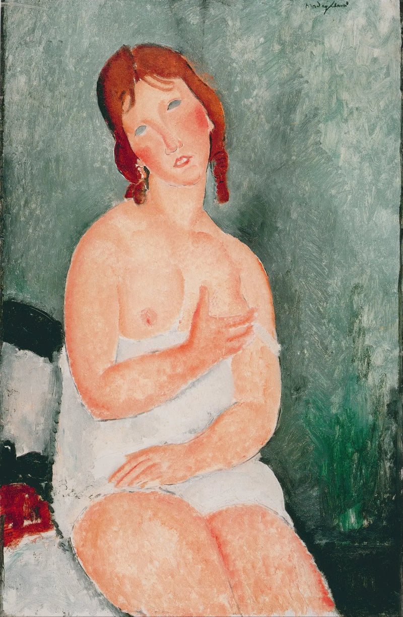 Nuori nainen paidassa - Amedeo Modigliani