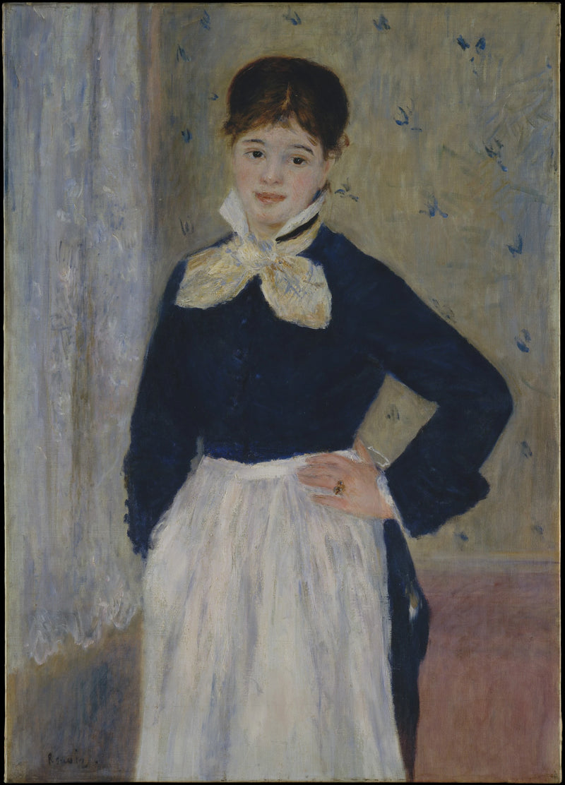 Tarjoilija ravintolassa Duval - Pierre-Auguste Renoir
