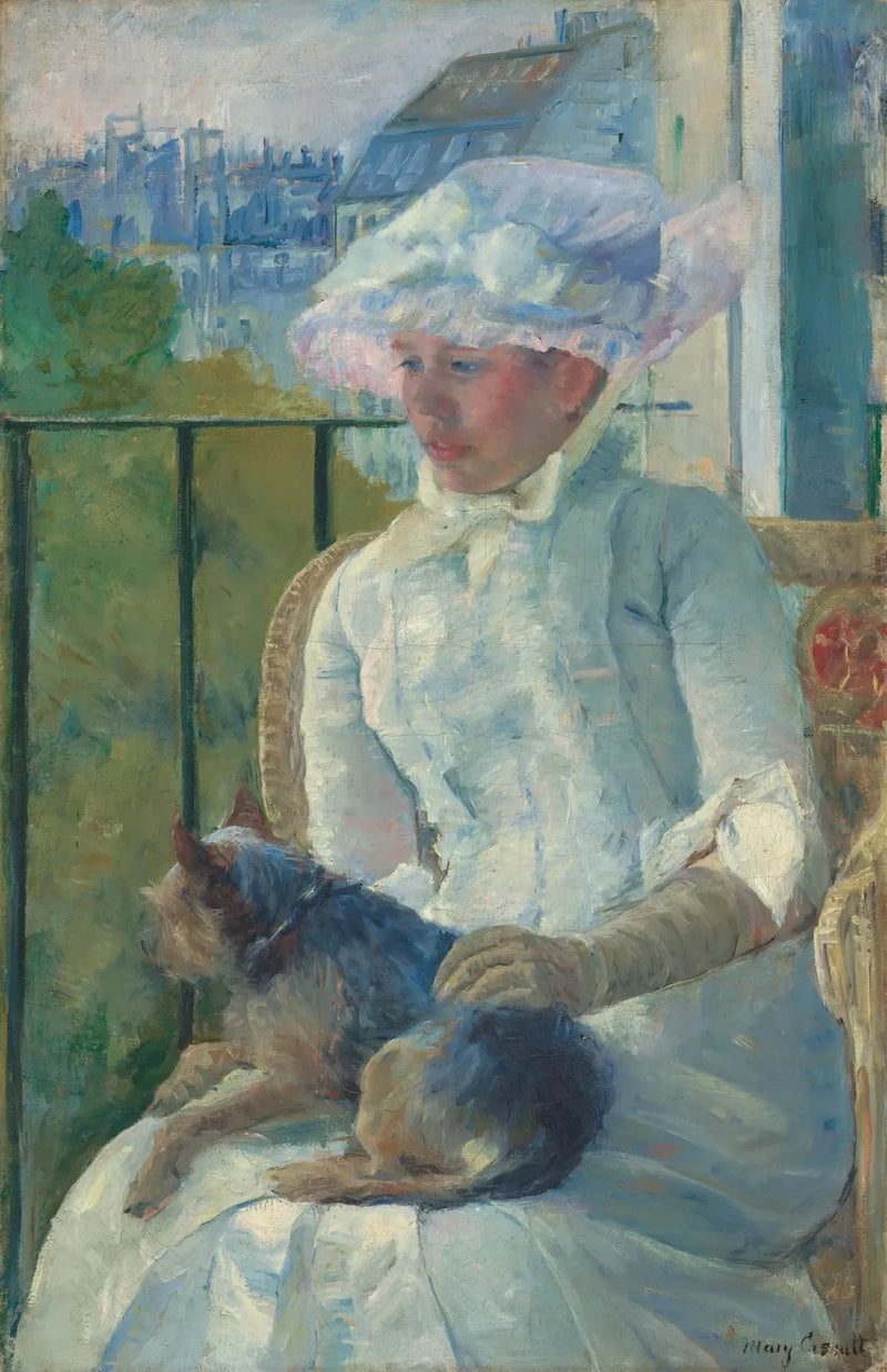 Nuori tyttö ikkunassa - Mary Cassatt