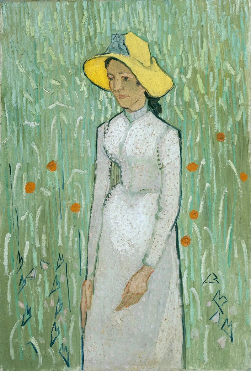 Nuori tyttö valkoisessa - Vincent van Gogh
