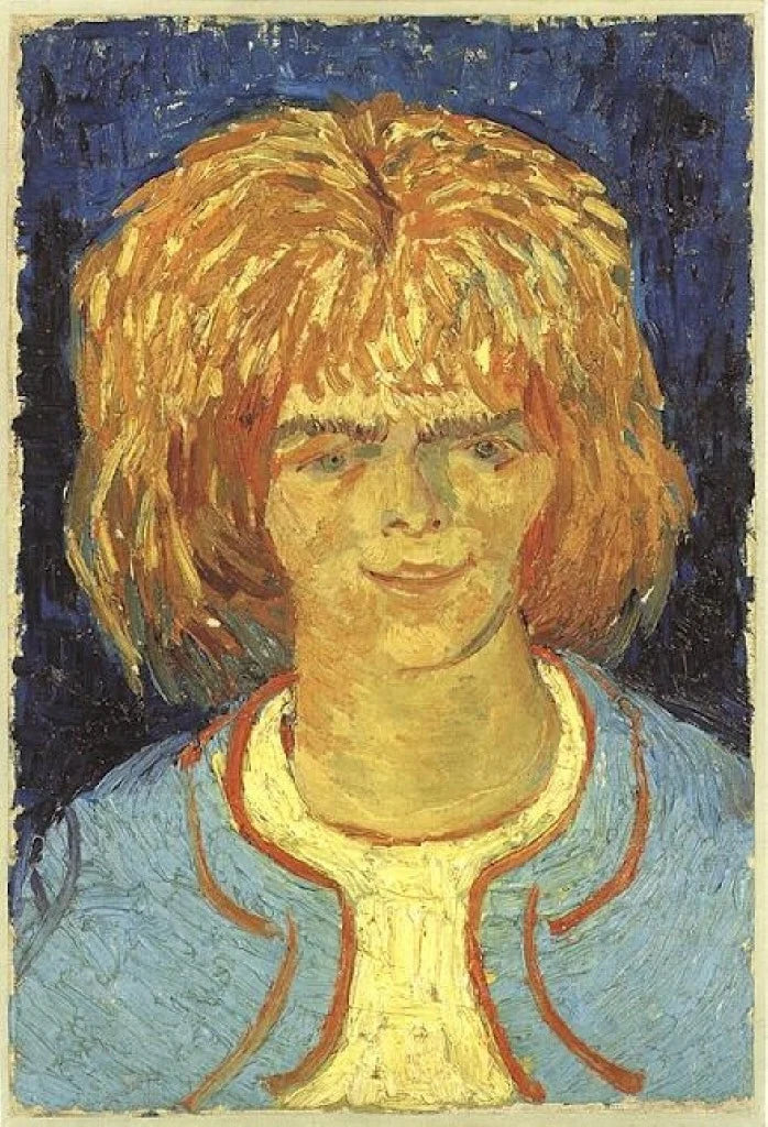Tytön pää - Vincent van Gogh